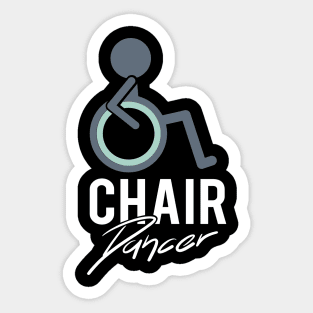 'Chair Dancer' Awesome Wheelchair Gift Sticker